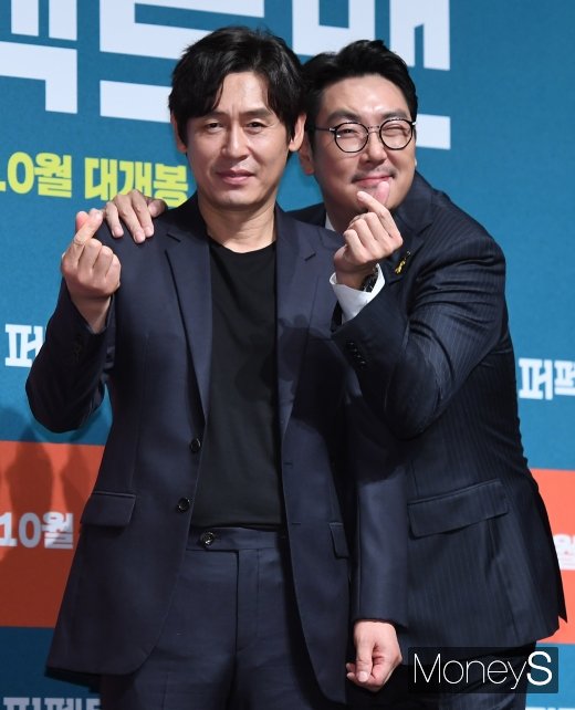 [머니S포토] '퍼펙트맨' 설경구·조진웅, 기대되는 브로맨스