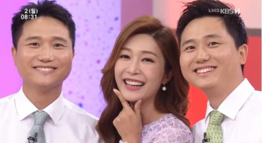 이정민 아나운서 쌍둥이 동생들. /사진=KBS 1TV 아침마당 방송 캡처   