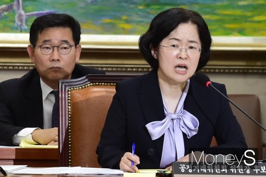 [머니S포토] 조성욱 후보자, 