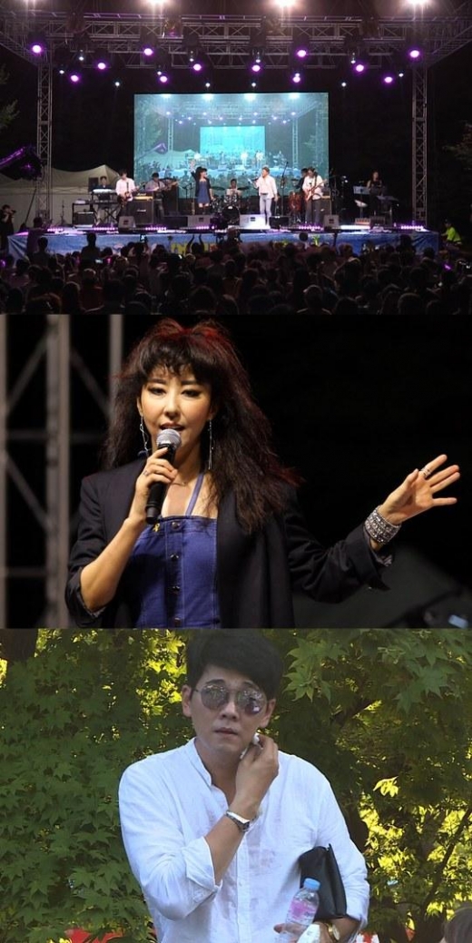 '불타는 청춘' 내시경 밴드, 안산 축제서 신곡 '하와이 댄스' 발표