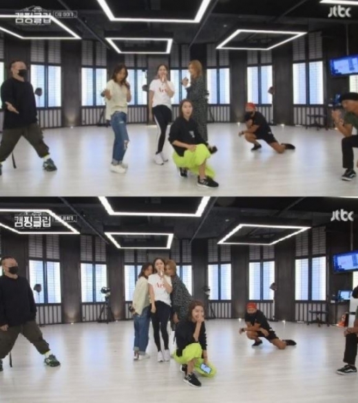 핑클 콘서트. /사진=JTBC '캠핑클럽' 방송화면 캡처