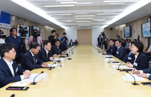  ‘교외선 운행 재개 및 전철화 구축을 위한 업무협약’. / 사진제공=경기북부청