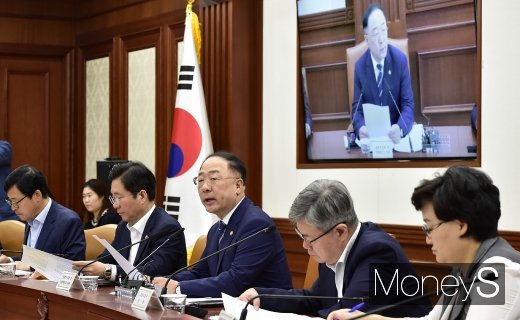 [머니S포토] 홍남기 부총리 