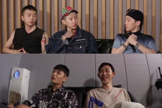 AOMG 심사위원들. /사진=MBN 제공