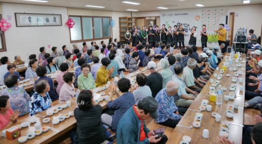 5일 제주 서귀포에서 진행된 호텔신라 맛있는 제주만들기 '맛있는 밥상'. /사진=호텔신라