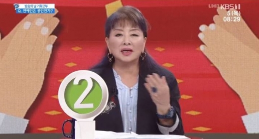 가수 장미화. /사진=KBS 1TV '아침마당' 방송화면 캡처