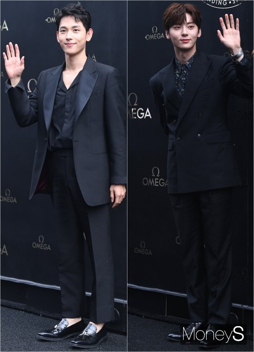 [머니S포토] 임시완·황민현, 우열 가릴 수 없는 비주얼
