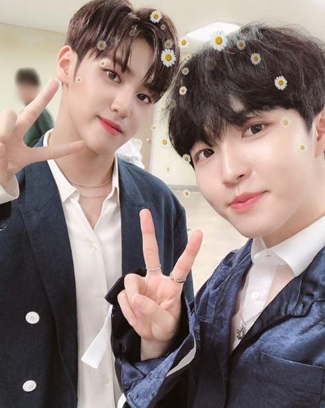 송유빈 김재환, 훈훈한 외모 돋보이는 투샷… 