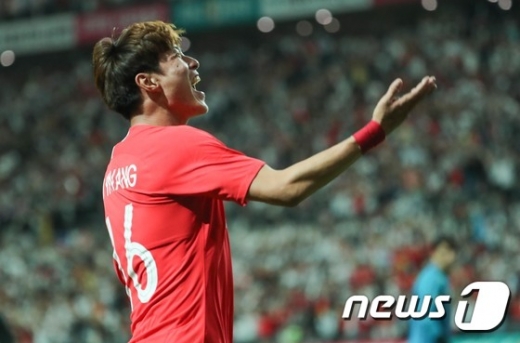 대한민국 대표팀 공격수 황의조. /사진=뉴스1