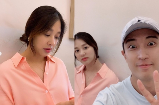 장신영 근황. /사진=강경준 인스타그램