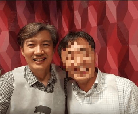 조국(왼쪽)과 윤총경. /사진=가로세로연구소 유튜브 캡처