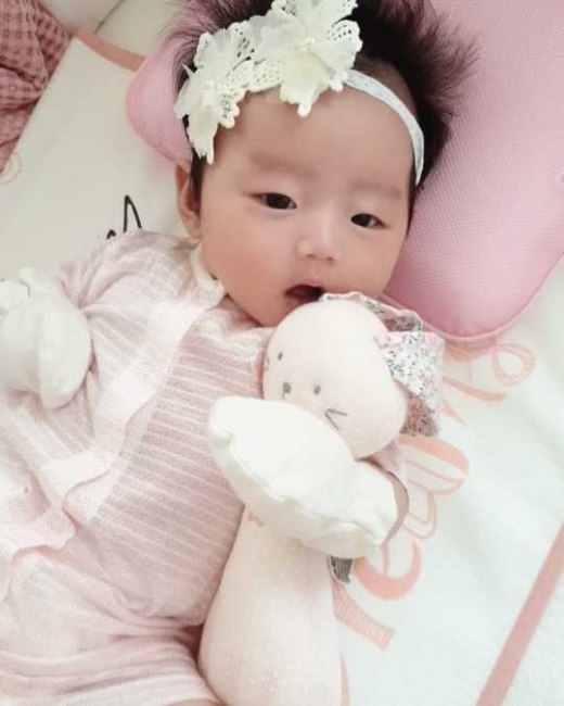 이하정 둘째딸. /사진=이하정 인스타그램