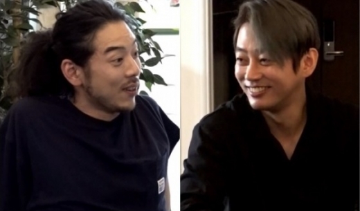배우 조찬형과 가수 테이. /사진=MBC '전지적 참견 시점' 방송 캡처