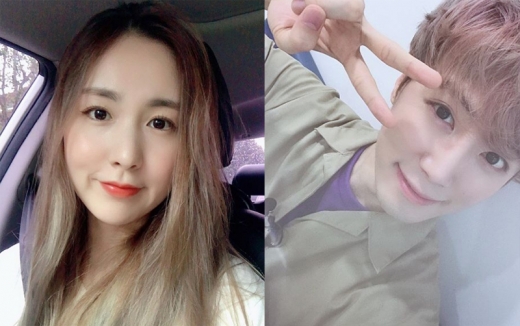 간미연 황바울. /사진=간미연, 황바울 인스타그램 캡처