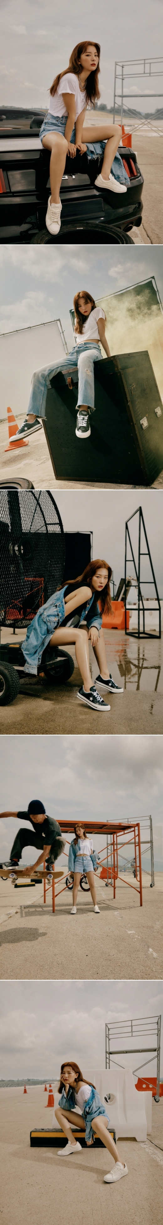 레드벨벳 슬기, 걸크러시 가득 비하인드 화보컷 공개