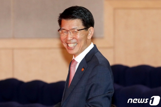 은성수 신임 금융위원장. /사진=뉴스1 이광호 기자