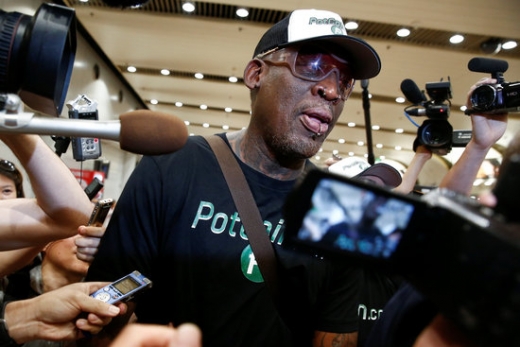 전 미국프로농구(NBA) 스타 데니스 로드먼. /사진=로이터