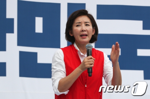 나경원 자유한국당 원내대표. /사진=뉴스1    