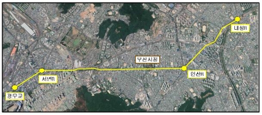 위치도./사진제공=부산시