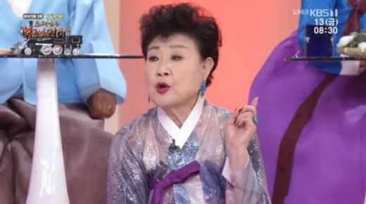 현미. /사진=KBS1 ‘아침마당’ 방송캡처