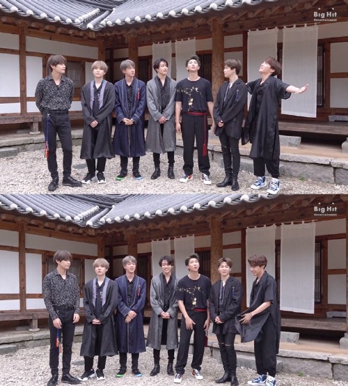 방탄소년단. /사진=네이버 V라이브 캡처