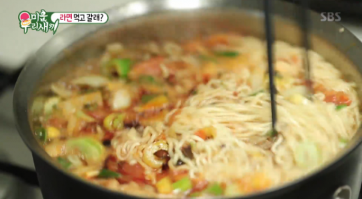 이상민 마라라면 천러라면 의혹 제기. /사진=SBS '미운우리새끼' 방송 캡처      