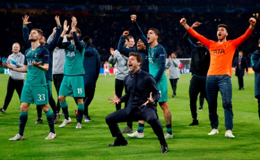 지난 5월 아약스와의 2018-2019시즌 UEFA 챔피언스리그 4강 2차전에서 믿을 수 없는 역전극을 만들어내며 구단 역사상 처음으로 결승전에 올랐던 토트넘 홋스퍼. /사진=로이터