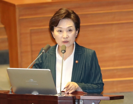 김현미 국토부 장관. /사진=뉴시스 전진환 기자 