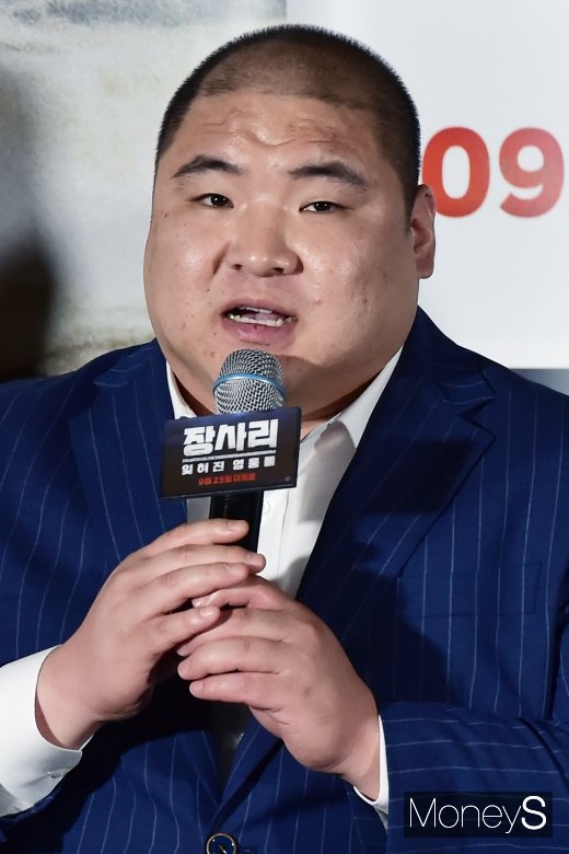 [머니S포토] 학도병 장지건, '묵직한 인사말'