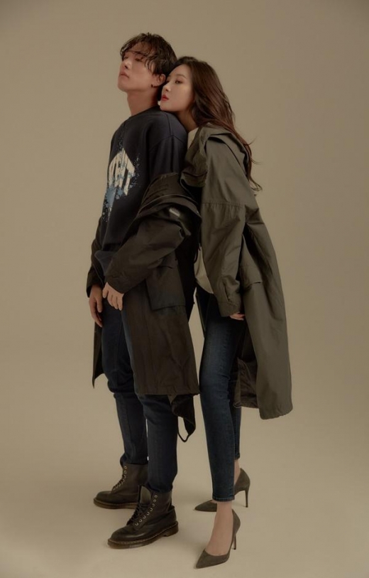 [★화보] 선미 X 차현승, 가을 야상점퍼 커플룩
