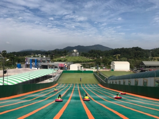 안성시사계절썰매장 모습. / 사진제공=안성시시설관리공단