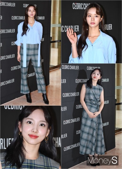 [머니S포토] 혜리·나연 '소리 없는 비주얼 대결'