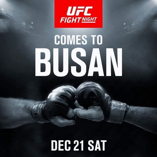 UFC 부산, 12월 21일 사직 실내 체육관 개최… 