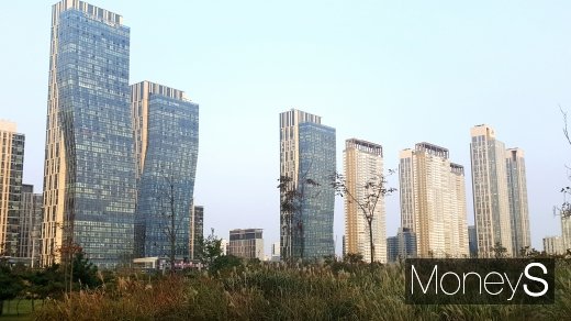 인천 송도의 아파트 밀집 지역. /사진=김창성 기자