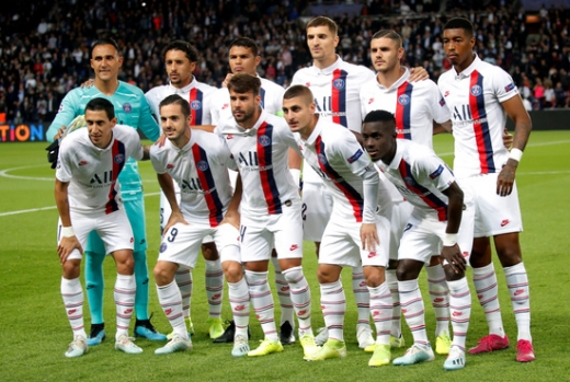 지난 19일(한국시간) 파르크 데 프랭스에서 열린 2019-2020시즌 UEFA 챔피언스리그 A조 조별예선 1차전에서 레알 마드리드에 3-0 완승을 거둔 PSG. /사진=로이터