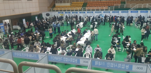 평택시, 2019 채용박람회 ‘내일을 위해, 내 일을 잡(JOB)아라!’ 개최. / 사진제공=평택시