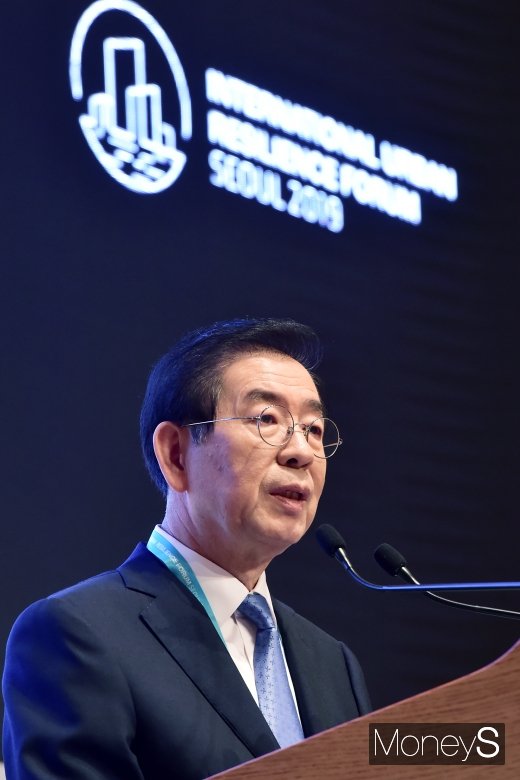 [머니S포토] 박원순 시장, 