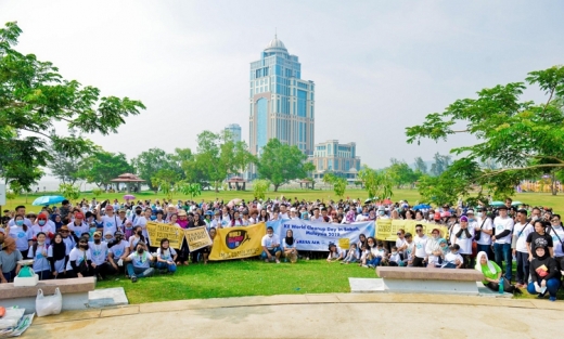 대한항공, 말레이시아 코타키나발루서 환경보호 활동. /사진=대한항공