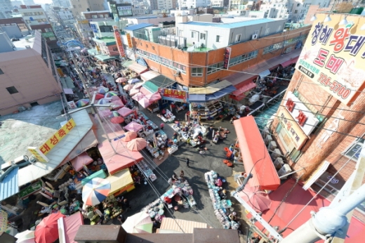 기장시장 전경./사진제공=기장군