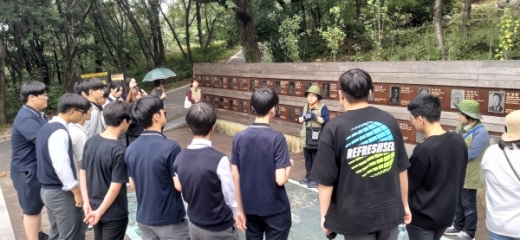 구리시, '망우 청소년 역사 지킴이' 프로그램. / 사진제공=구리시 