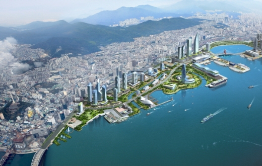 부산항 북항 재개발 조감도/사진제공=부산해수청