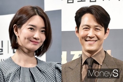 배우 신민아와 이정재가 지난 6월13일 서울 논현동 임피리얼팰리스에서 열린 JTBC 새 금토드라마 ‘보좌관-세상을 움직이는 사람들(극본 이대일 연출 곽정환)’ 제작발표회에 참석, 포토타임을 갖고 있다. /사진=임한별 기자
