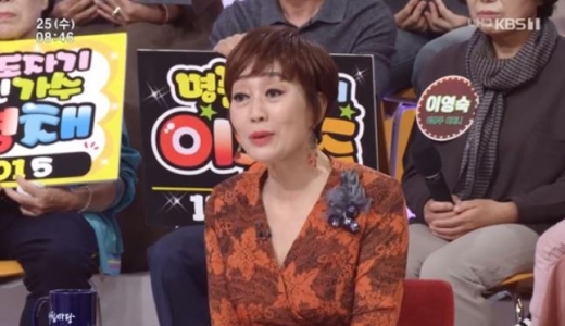 하춘화. /사진=KBS '아침마당' 방송화면 캡처