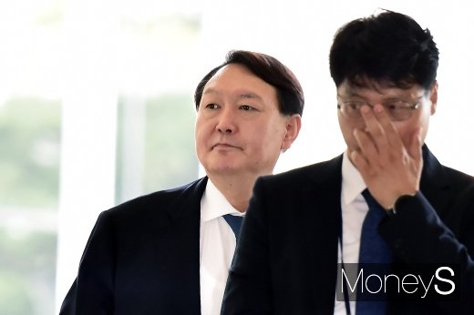 [머니S포토] 29th ADLOMICO 참석한 윤석열 검찰 총장