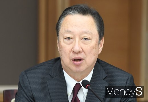 [머니S포토] 모두발언하는 박용만 대한상공회의소 회장