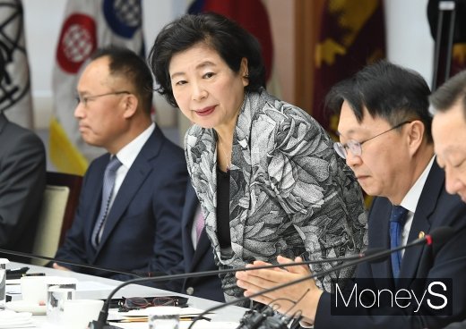 [머니S포토] '김현준 국세청장 초청 간담회' 참석한 현정은 현대그룹 회장