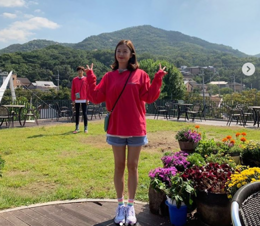 배우 전소민(오른쪽)과 방송인 이광수. /사진=전소민 인스타그램 캡처