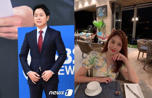 김현우 앵커(왼쪽) 이여진 기상캐스터. /사진=뉴스1, 이여진 인스타그램 캡처   