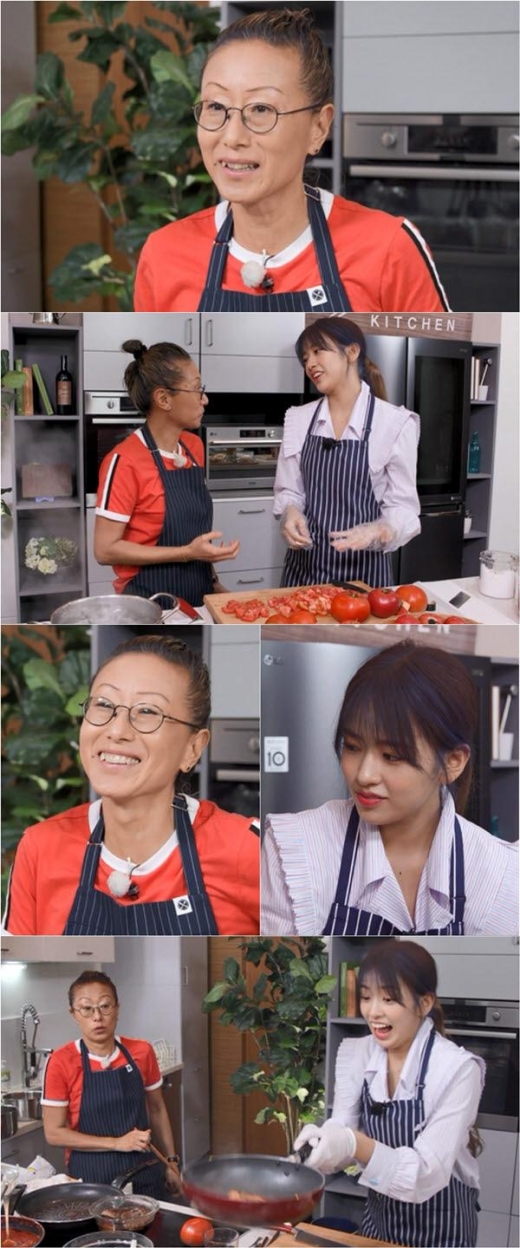 '마리텔V2' 김소희 셰프-막내딸 안유진, '단디 키친'서 불협화음 케미