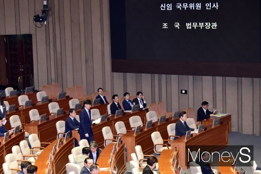 [머니S포토] 국회 대정부질문이 조국 장관 제2 청문회되나